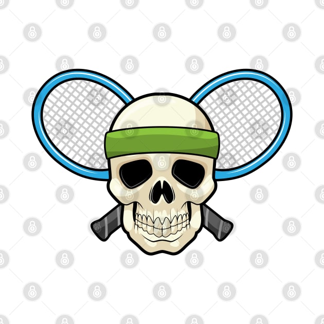 Skull Tennis Tennis racket by Markus Schnabel