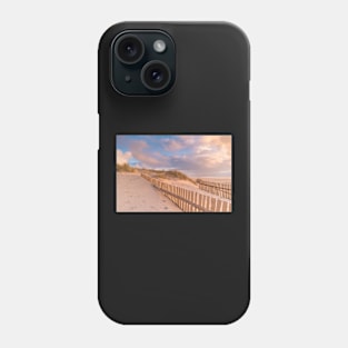 Dune Fence on Beach Phone Case