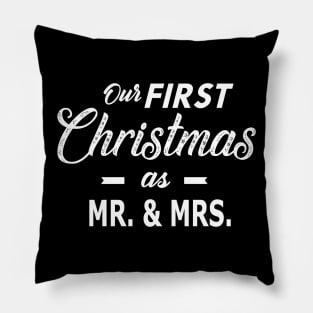 Our first christmas as MR. and MRS Pillow