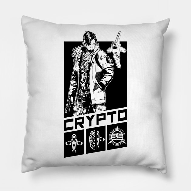 Crypto Pillow by Peolink