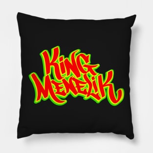 King Minilik, Menelik. Pillow