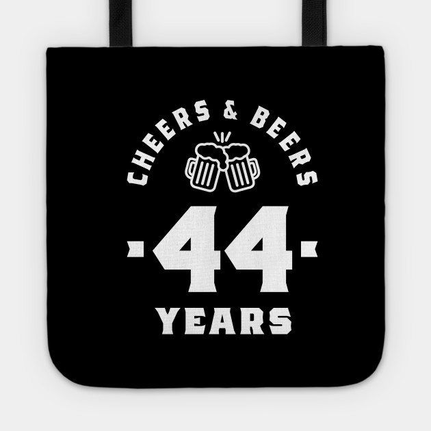 44 Year Old Gift 44th Birthday Gift Ideas Mens And Womens 44th Birthday Gifts Tote Teepublic