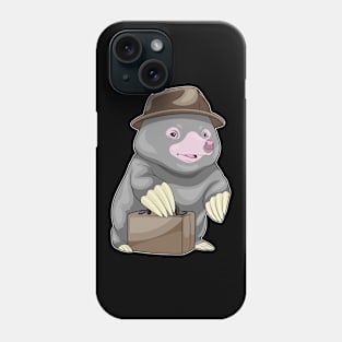 Mole Businessman Briefcase Phone Case