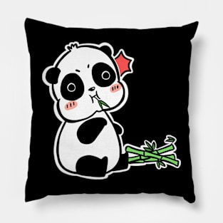 Sneaky Panda v2 Pillow