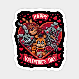 Happy valentine's day five nights at freddys Magnet