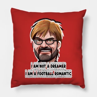 Jurgen Klopp Football Romantic Pillow