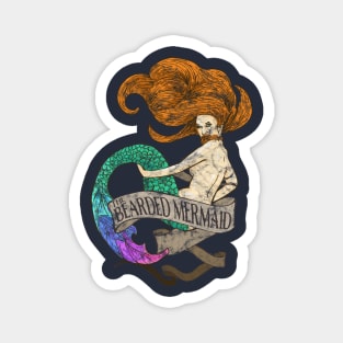 The Bearded Mermaid Magnet