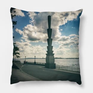 Battery Park City, Manhattan, NYC Pillow