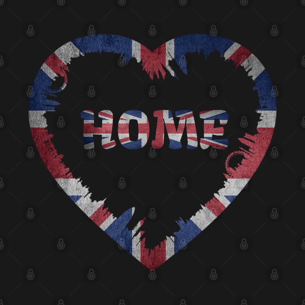 Home British Flag by musicanytime