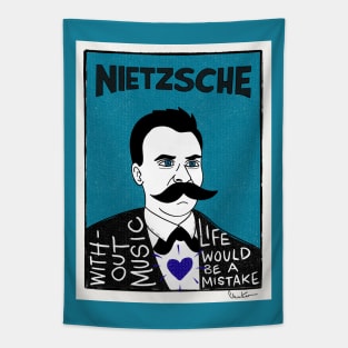 Friedrich Nietzsche Tapestry