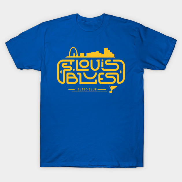 stl blues shirt