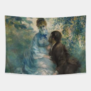 Lovers by Auguste Renoir Tapestry