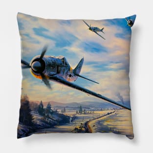 Winter War Fw190 Pillow