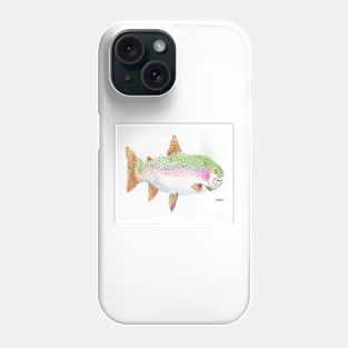 George's rainbow trout Phone Case