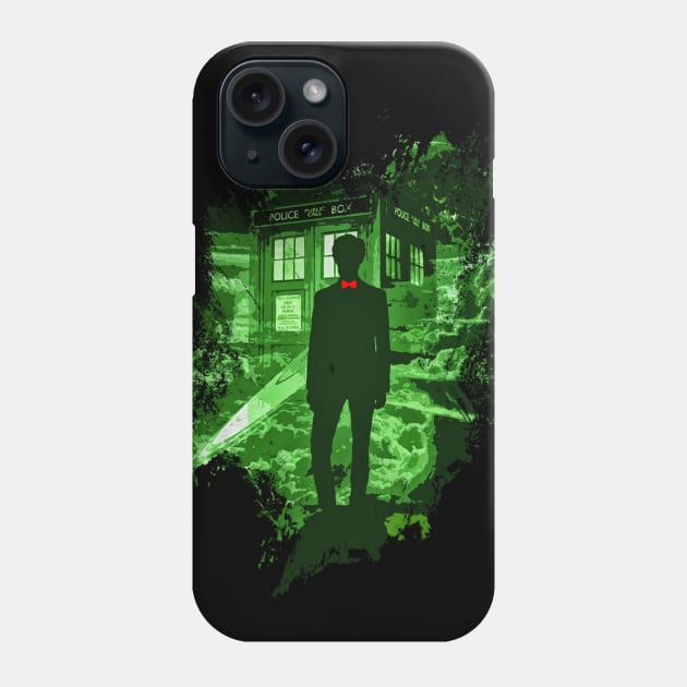 Crazy Green Phone Case by ZuleYang22