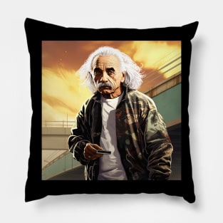 Albert Einstein Pillow