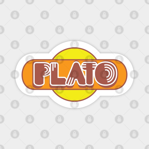 Plato - Ancient Greek Philosopher Plato Greece History Philosophy Magnet by Yesteeyear