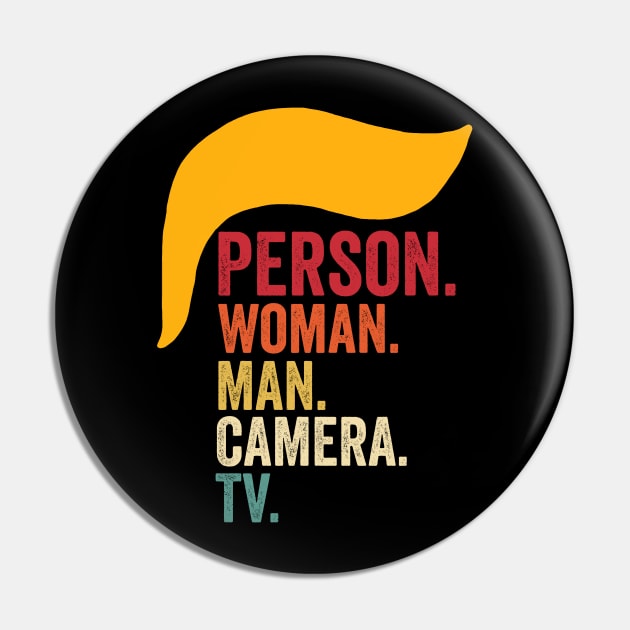 Person Woman Man Camera TV Pin by AnKa Art