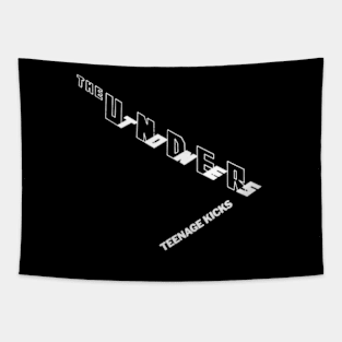 Teenage Kicks Throwback 1978 Punk New Wave Design Tapestry