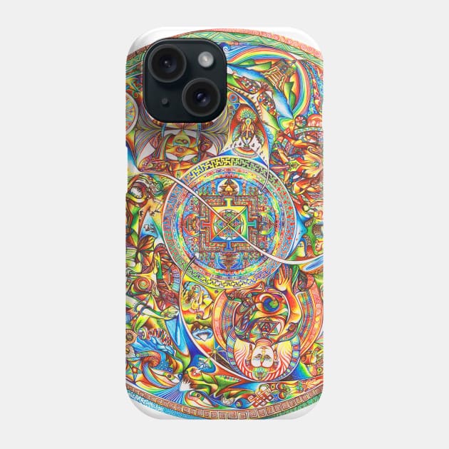 Mandala BUDDHA Phone Case by ARTofDiNo