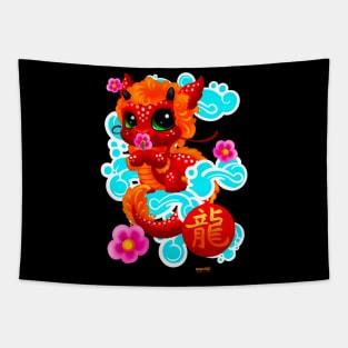 Year of the Dragon (red) Tapestry