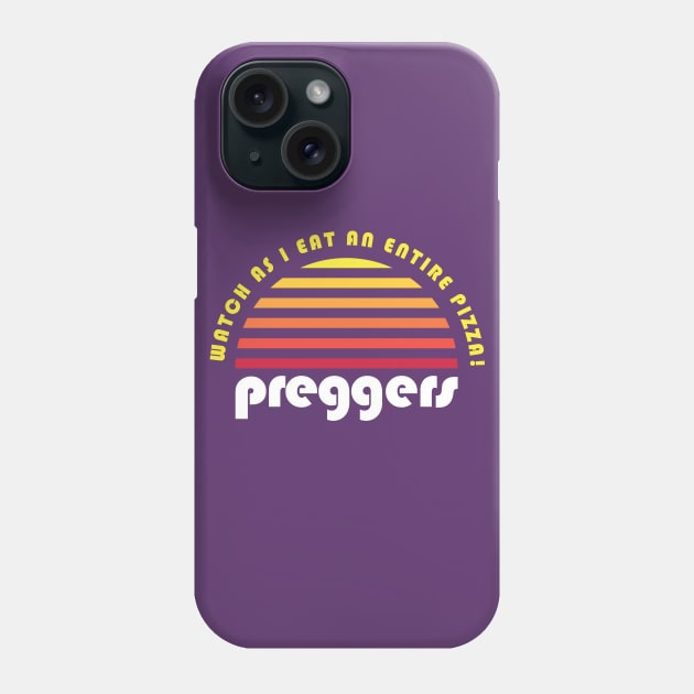 Pregnant Pizza - Preggers Phone Case by PodDesignShop