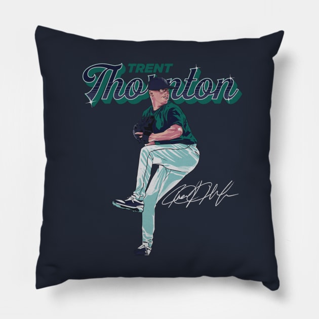 Trent Thornton Seattle Shine Pillow by Jesse Gorrell