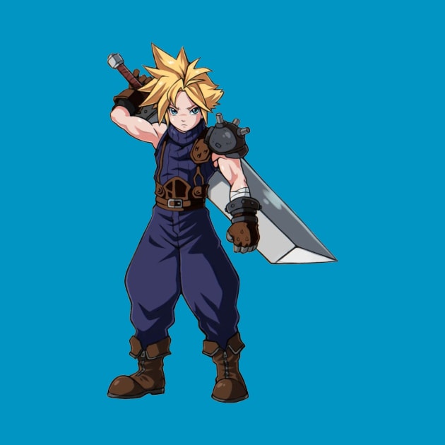 cloud strife by fancy ghost