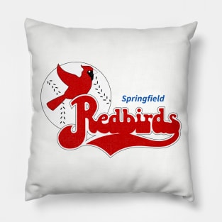 Retro Springfield Redbirds Baseball 1987 Pillow