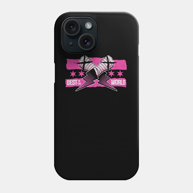 CM Punk Best In The World Pink Phone Case by Holman