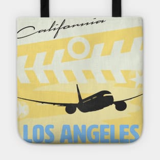 Los Angeles yellow Tote