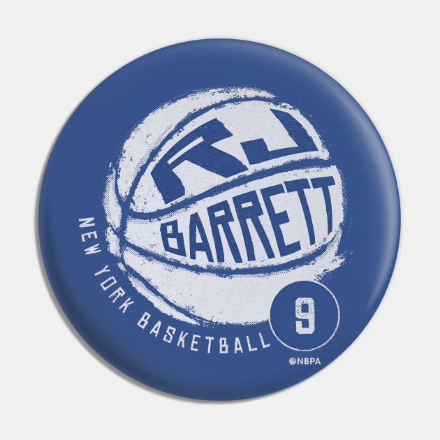 RJ Barrett New York Basketball Pin by TodosRigatSot