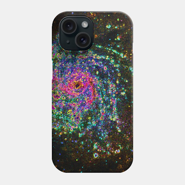 Black Panther Art - Glowing Edges 349 Phone Case by The Black Panther