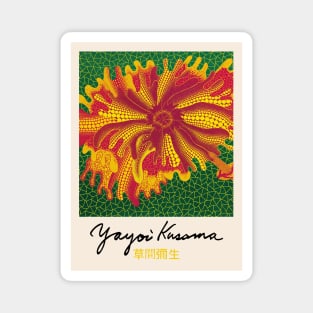 Yayoi Kusama Flower Magnet