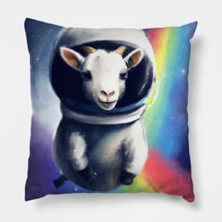 Baby Space Goat Pillow