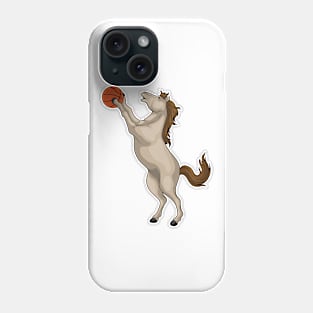 Horse Basketball player Basketball Phone Case