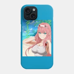 Zero Two Beach! Phone Case