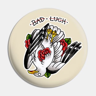 the lighthouse "BAD LUCK" Pin