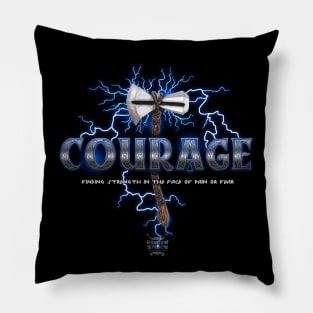 Inspired Courage (Thor) Pillow