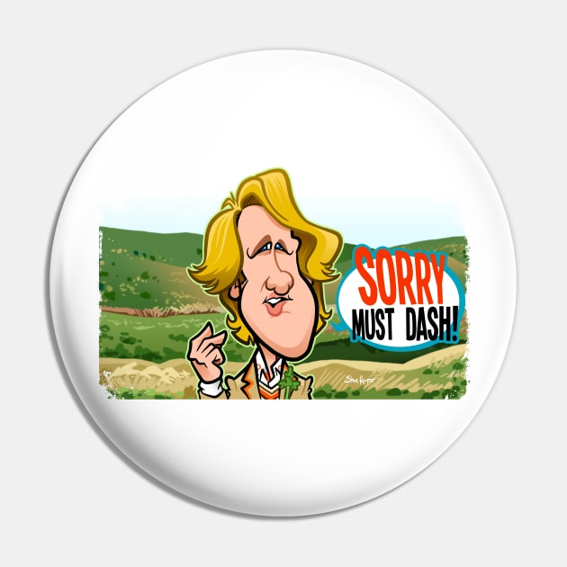 Sorry Must Dash Pin by binarygod