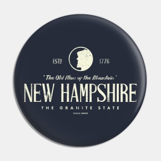 New Hampshire - Old Man of the Mountain Pin