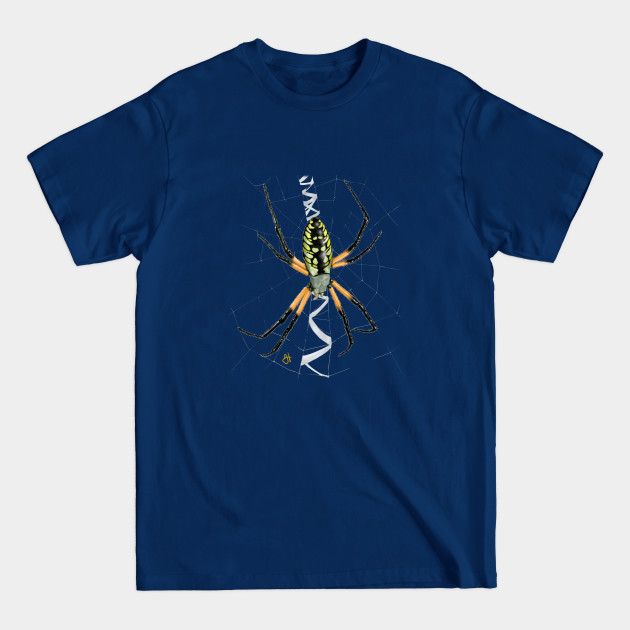 Discover Black and Yellow Garden Spider - Spiders - T-Shirt