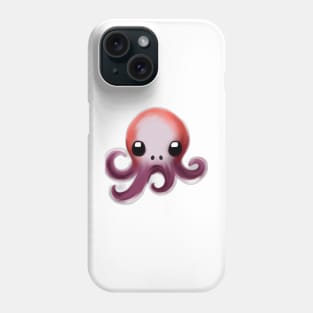 Cute Octopus Drawing Phone Case