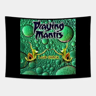 Praying Mantis Love Shack Tapestry