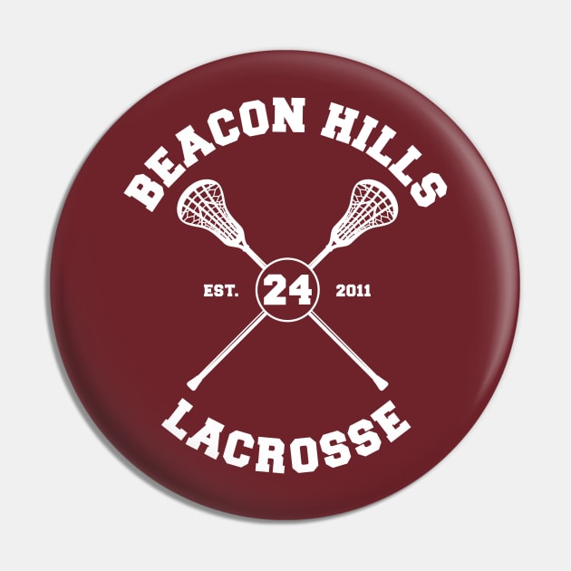 Beacon Hills Stilinski 24 High School - Teen Wolf - Pin