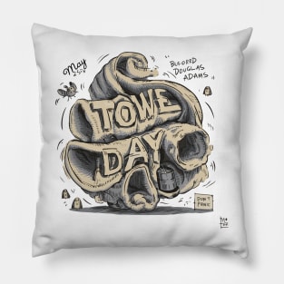 Towel Day May 25 Pillow