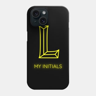 Letter L Letter Art Phone Case