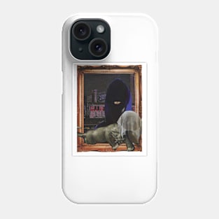 Golden smile, unknown portrait Phone Case