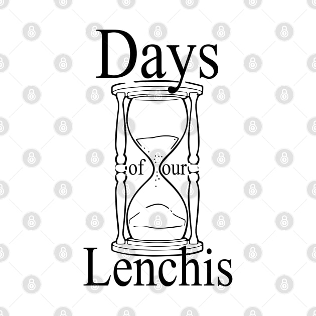 Days of our Lenchis - black by britbrat805