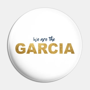 WE ARE GARCIA (blue) Pin